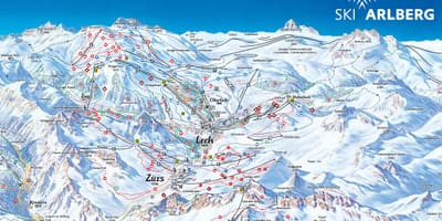 Arlberg Avusturya göster 