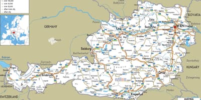 Şehirler ile Avusturya detaylı göster 