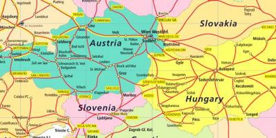 Avusturya demiryolu haritası