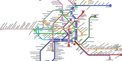 Avusturya metro haritası