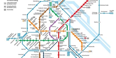Avusturya metro haritası